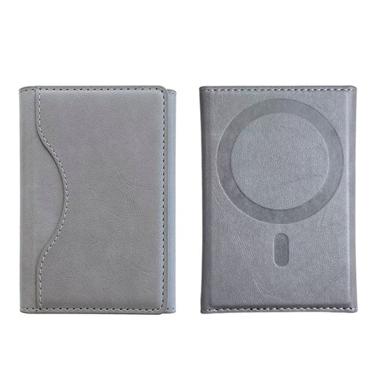 Tri-foldable Magsafe Wallet  Grey