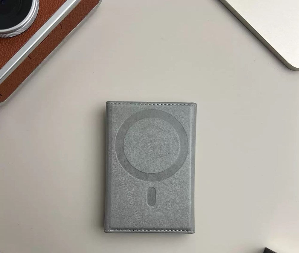 Tri-foldable Magsafe Wallet  Grey