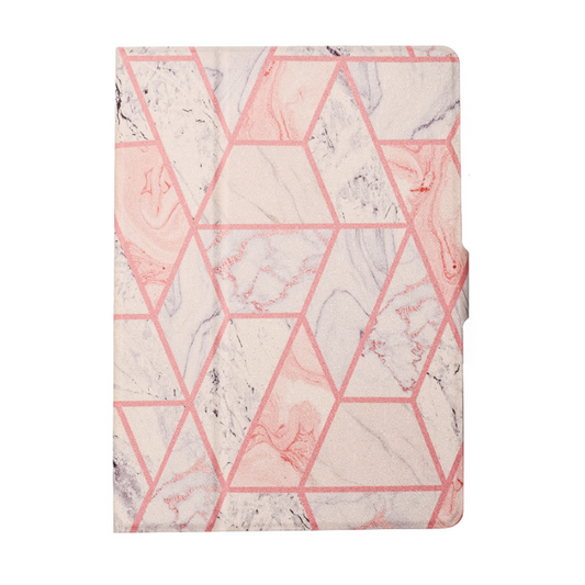 Ipad 10.2/10.5 inch Graphic iPad Case Pink Marble