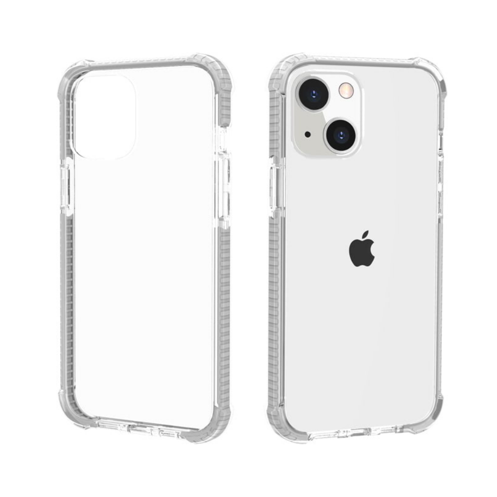 Nebula Clear Back Tough Case White - iPhone