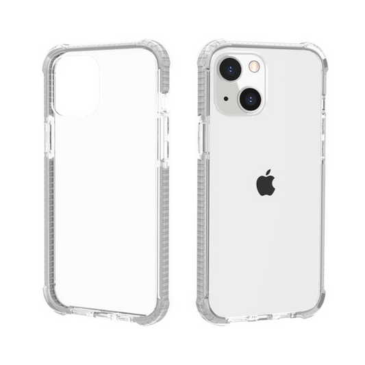 Nebula Clear Back Tough Case White - iPhone