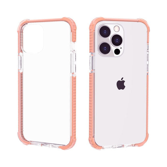 Nebula Clear Back Tough Case Pink - iPhone
