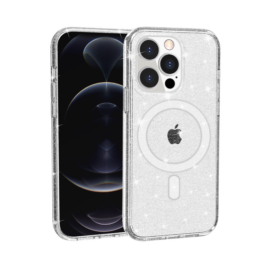 Nebula Clear Back Tough Case MagSafe Crystal Sparkling - iPhone