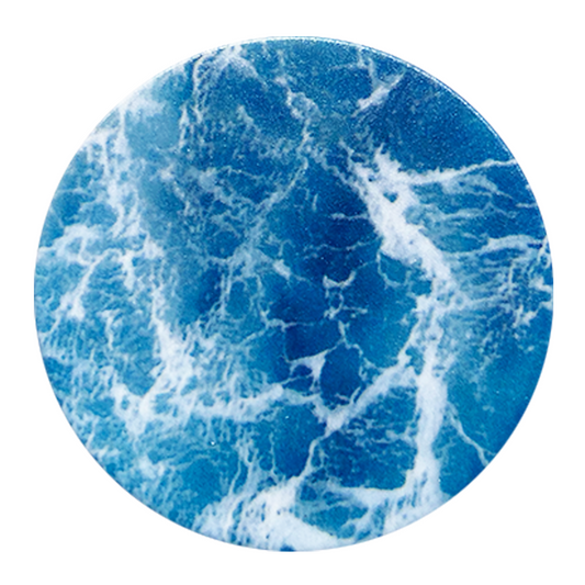 Phone Grip Blue Ocean Marble