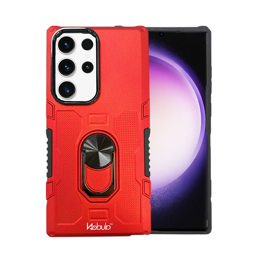 Nebula Military Grade with Phone Ring Red - Samsung
